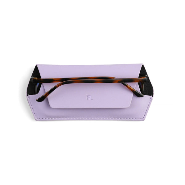 Slimline Glasses Case | Lilac by Fox and Leo. Australian Art Prints, Gifts, Fashion and Homewares. Green Door Decor. www.greendoordecor.com.au
