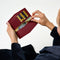 Slimline Wallet | Burgundy by Fox and Leo. Australian Art Prints, Gifts, Fashion and Homewares. Green Door Decor. www.greendoordecor.com.au