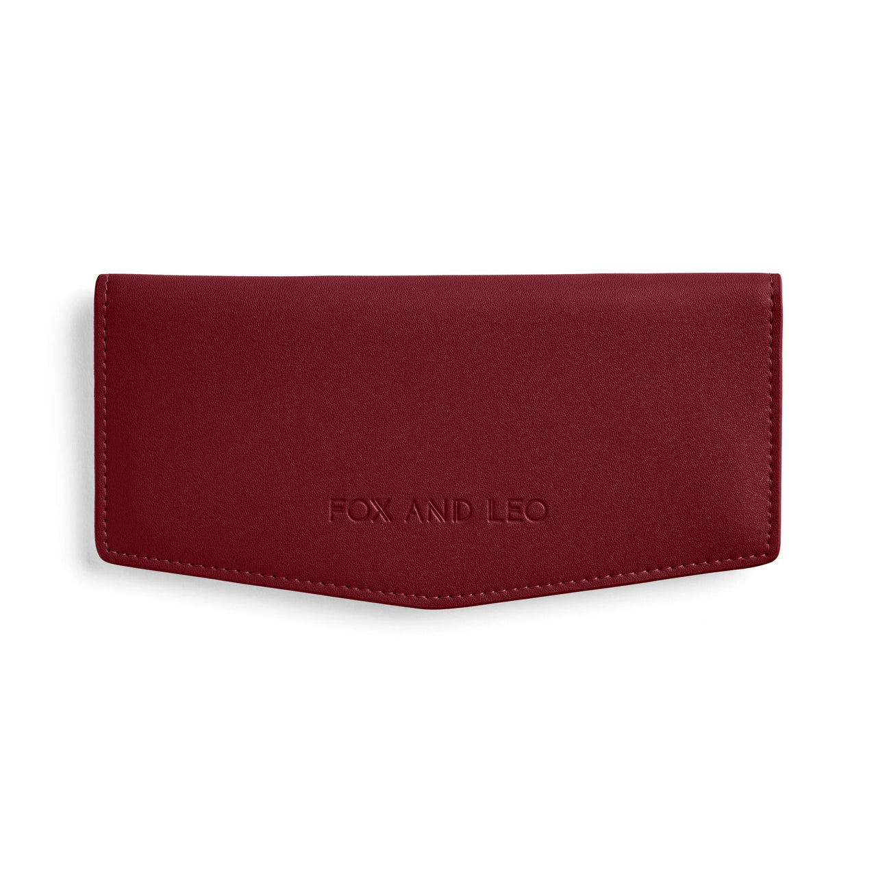 Slimline Wallet | Burgundy by Fox and Leo. Australian Art Prints, Gifts, Fashion and Homewares. Green Door Decor. www.greendoordecor.com.au
