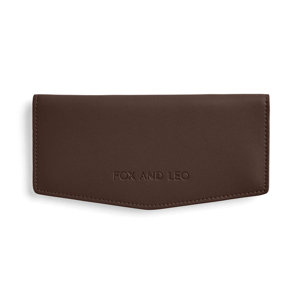 Slimline Wallet | Chocolate by Fox and Leo. Australian Art Prints, Gifts, Fashion and Homewares. Green Door Decor. www.greendoordecor.com.au