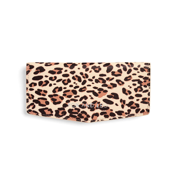 Slimline Wallet | Leopard by Fox and Leo. Australian Art Prints, Gifts, Fashion and Homewares. Green Door Decor. www.greendoordecor.com.au