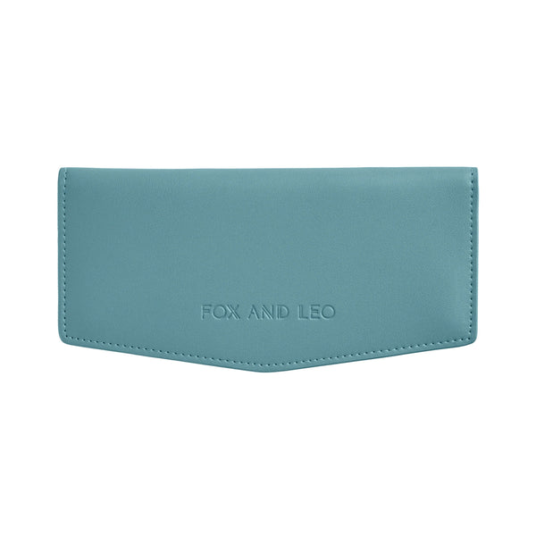 Slimline Wallet | Teal by Fox and Leo. Australian Art Prints, Gifts, Fashion and Homewares. Green Door Decor. www.greendoordecor.com.au