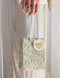 'Forget Me Not' Small Gift Bag by Bespoke Letterpress. Australian Art Prints, Gifts, Fashion and Homewares. Green Door Decor. www.greendoordecor.com.au