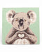 Small Paint By Numbers Kit | I Heart Koala by La La Land. Australian Art Prints, Gifts, Fashion and Homewares. Green Door Decor. www.greendoordecor.com.au