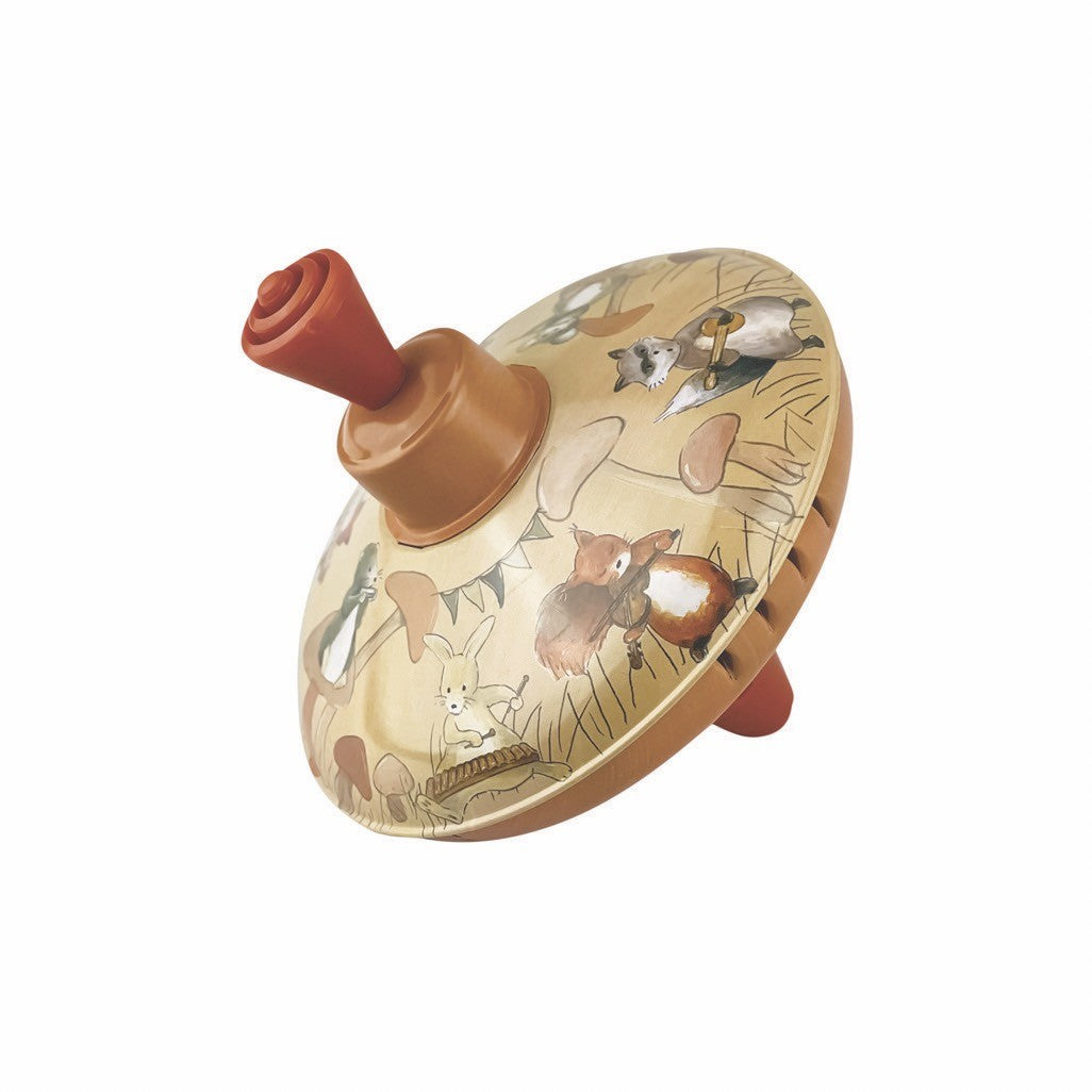 Small Spinning Top | Musicians by Knox & Floyd. Australian Art Prints and Homewares. Green Door Decor. www.greendoordecor.com.au