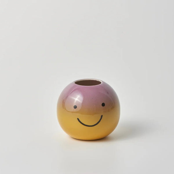 Smiley Vase | Violet by Jones and Co. Australian Art Prints and Homewares. Green Door Decor. www.greendoordecor.com.au