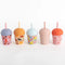 Mini Smoothie Cup & Straw 200ml | Aussie Animals by Chino Club. Australian Art Prints, Gifts, Fashion and Homewares. Green Door Decor. www.greendoordecor.com.au