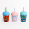 Mini Smoothie Cup & Straw 200ml | Cowboy by Chino Club. Australian Art Prints, Gifts, Fashion and Homewares. Green Door Decor. www.greendoordecor.com.au
