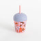Mini Smoothie Cup & Straw (200ml) | Cowgirl by Chino Club. Australian Art Prints and Homewares. Green Door Decor. www.greendoordecor.com.au