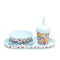 Mini Smoothie Cup & Straw 200ml | Fruits Blue by Chino Club. Australian Art Prints, Gifts, Fashion and Homewares. Green Door Decor. www.greendoordecor.com.au