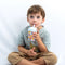 Mini Smoothie Cup & Straw 200ml | Fruits Blue by Chino Club. Australian Art Prints, Gifts, Fashion and Homewares. Green Door Decor. www.greendoordecor.com.au