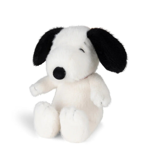 Snoopy ECO Fuzzy Cream (17cm). Australian Art Prints, Gifts, Fashion and Homewares. Green Door Decor. www.greendoordecor.com.au