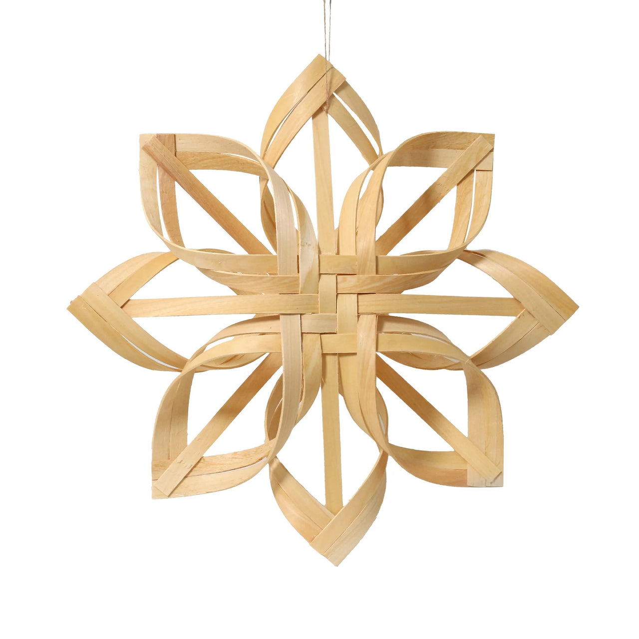 Woven Snowflake Ornament | Large by Robert Gordon. Australian Art Prints and Homewares. Green Door Decor. www.greendoordecor.com.au