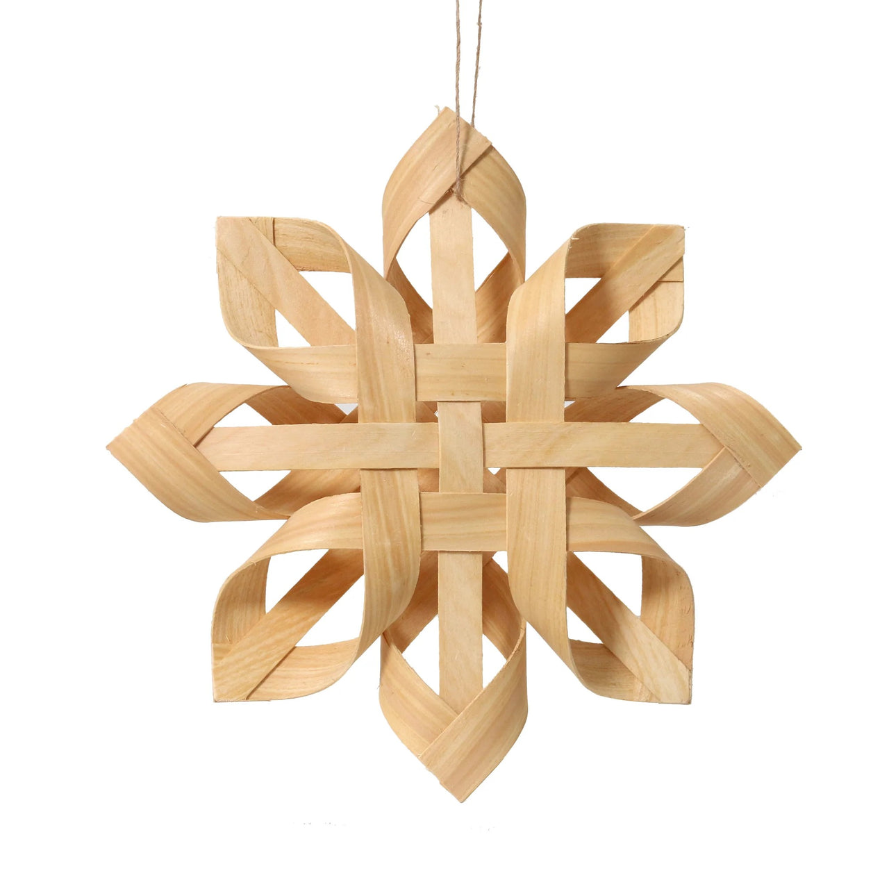 Woven Snowflake Ornament | Medium by Robert Gordon. Australian Art Prints and Homewares. Green Door Decor. www.greendoordecor.com.au