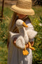 Snowy the Goose by Nana Huchy. Australian Art Prints, Gifts, Fashion and Homewares. Green Door Decor. www.greendoordecor.com.au