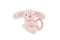 Snuggle Pal with Silicone Teething Ring | Rosie Rabbit by Eleganter Australia. Australian Art Prints and Homewares. Green Door Decor. www.greendoordecor.com.au