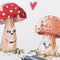 Greeting Card | I Have So Mushroom In My Heart by Well Drawn. Australian Art Prints and Homewares. Green Door Decor. www.greendoordecor.com.au