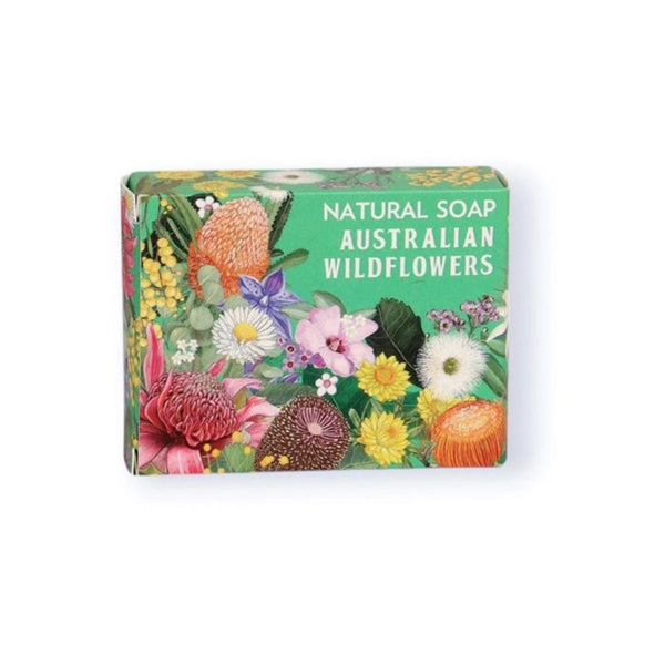 Australian Natural Soap | Australian Wildflowers by La La Land. Australian Art Prints, Gifts, Fashion and Homewares. Green Door Decor. www.greendoordecor.com.au