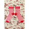'Cherry Check' Socks | FAR MER. by Whitney | Whitney Spicer Art. Australian Art Prints, Fashion and Homewares. Green Door Decor. www.greendoordecor.com.au