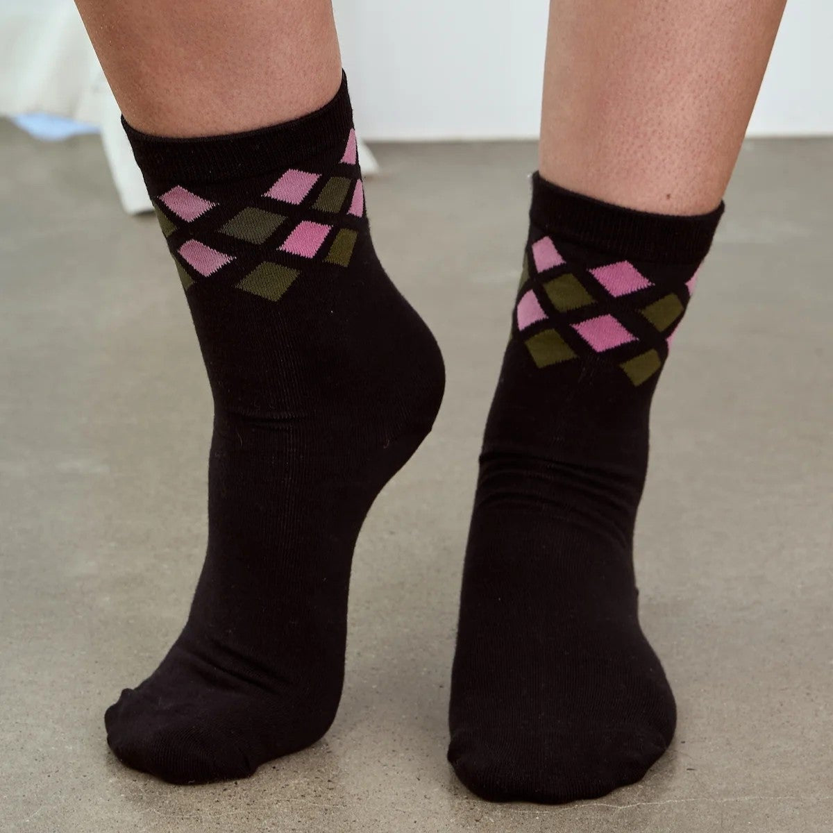 Socks | Diamond by Frock Me Out. Australian Art Prints and Homewares. Green Door Decor. www.greendoordecor.com.au