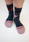 Socks | Night Herons by Nancybird. Australian Art Prints, Fashion and Homewares. Green Door Decor. www.greendoordecor.com.au