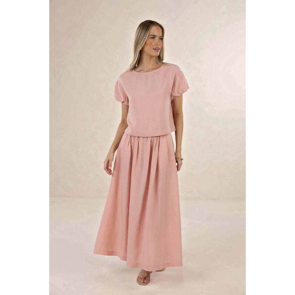 Sola Skirt | Musk by Humidity Lifestyle. Australian Art Prints, Gifts, Fashion and Homewares. Green Door Decor. www.greendoordecor.com.au