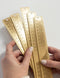 Solid Brass Ruler | 30cm by Bespoke Letterpress. Australian Art Prints, Gifts, Fashion and Homewares. Green Door Decor. www.greendoordecor.com.au