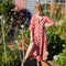 Sommer Check Dress by Sage & Clare. Australian Art Prints and Homewares. Green Door Decor. www.greendoordecor.com.au