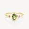 'Sophia Apatite' Gold Stacker Ring | Size 8 by ToniMay. Australian Art Prints, Gifts, Fashion and Homewares. Green Door Decor. www.greendoordecor.com.au