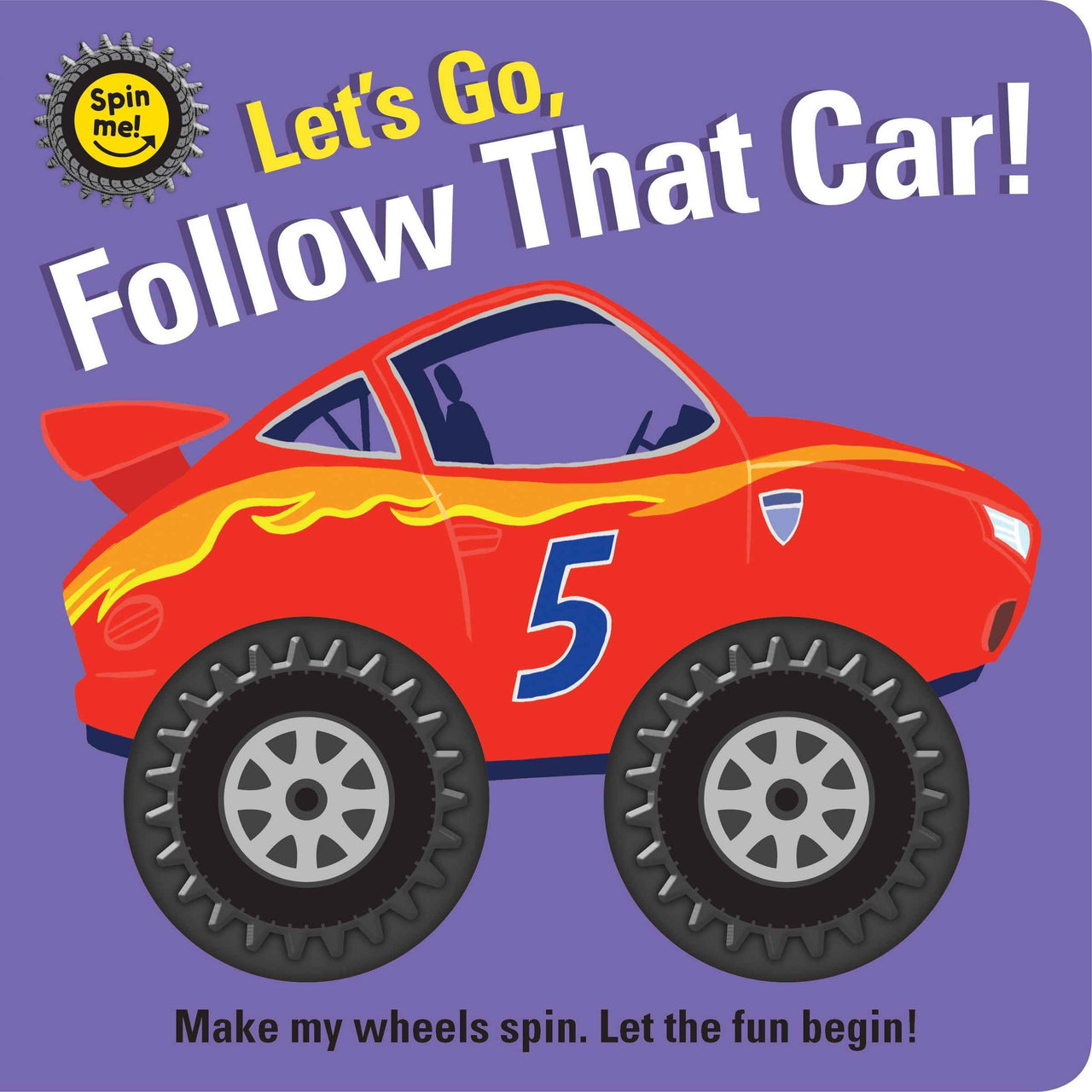 Spin Me! | Follow That Car Book by Lake Press. Australian Art Prints, Gifts, Fashion and Homewares. Green Door Decor. www.greendoordecor.com.au