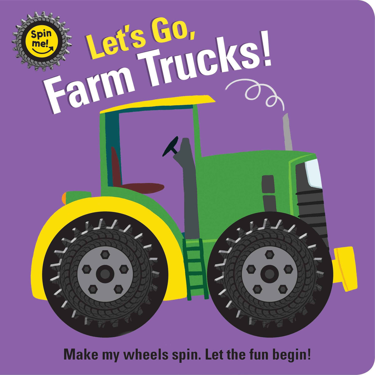 Spin Me! - Farm Trucks Book by Lake Press Books. Australian Art Prints and Homewares. Green Door Decor. www.greendoordecor.com.au