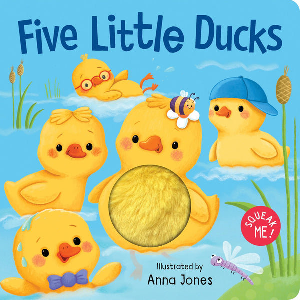 Squeaky Plush Board Book | Five Little Ducks by Lake Press. Australian Art Prints, Gifts, Fashion and Homewares. Green Door Decor. www.greendoordecor.com.au