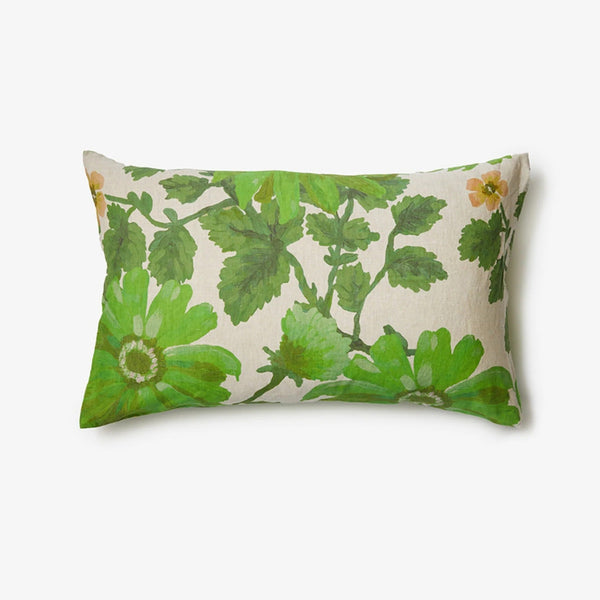 Linen Pillowcase Set - Standard | Marigold Leaf by Bonnie and Neil. Australian Art Prints, Gifts, Fashion and Homewares. Green Door Decor. www.greendoordecor.com.au