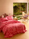 Linen Pillowcase Set - Standard | Petal Pink by Bonnie and Neil. Australian Art Prints, Gifts, Fashion and Homewares. Green Door Decor. www.greendoordecor.com.au