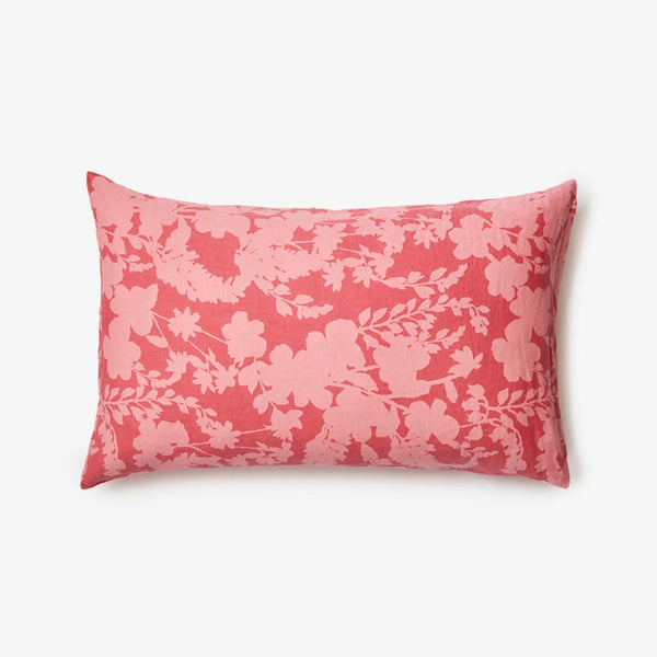 Linen Pillowcase Set - Standard | Petal Pink by Bonnie and Neil. Australian Art Prints, Gifts, Fashion and Homewares. Green Door Decor. www.greendoordecor.com.au