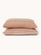 Linen Pillowcase Set - Standard | Stripe Hazelnut by Bonnie and Neil. Australian Art Prints, Gifts, Fashion and Homewares. Green Door Decor. www.greendoordecor.com.au
