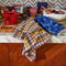 'Stela' Check Tea Towel | Cornflower by Sage and Clare. Australian Art Prints, Gifts, Fashion and Homewares. Green Door Decor. www.greendoordecor.com.au