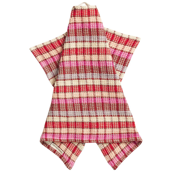'Stela' Check Tea Towel | Pansy by Sage and Clare. Australian Art Prints, Gifts, Fashion and Homewares. Green Door Decor. www.greendoordecor.com.au