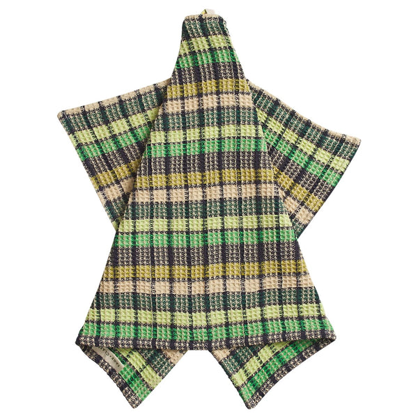 'Stela' Check Tea Towel | Verdant by Sage and Clare. Australian Art Prints, Gifts, Fashion and Homewares. Green Door Decor. www.greendoordecor.com.au