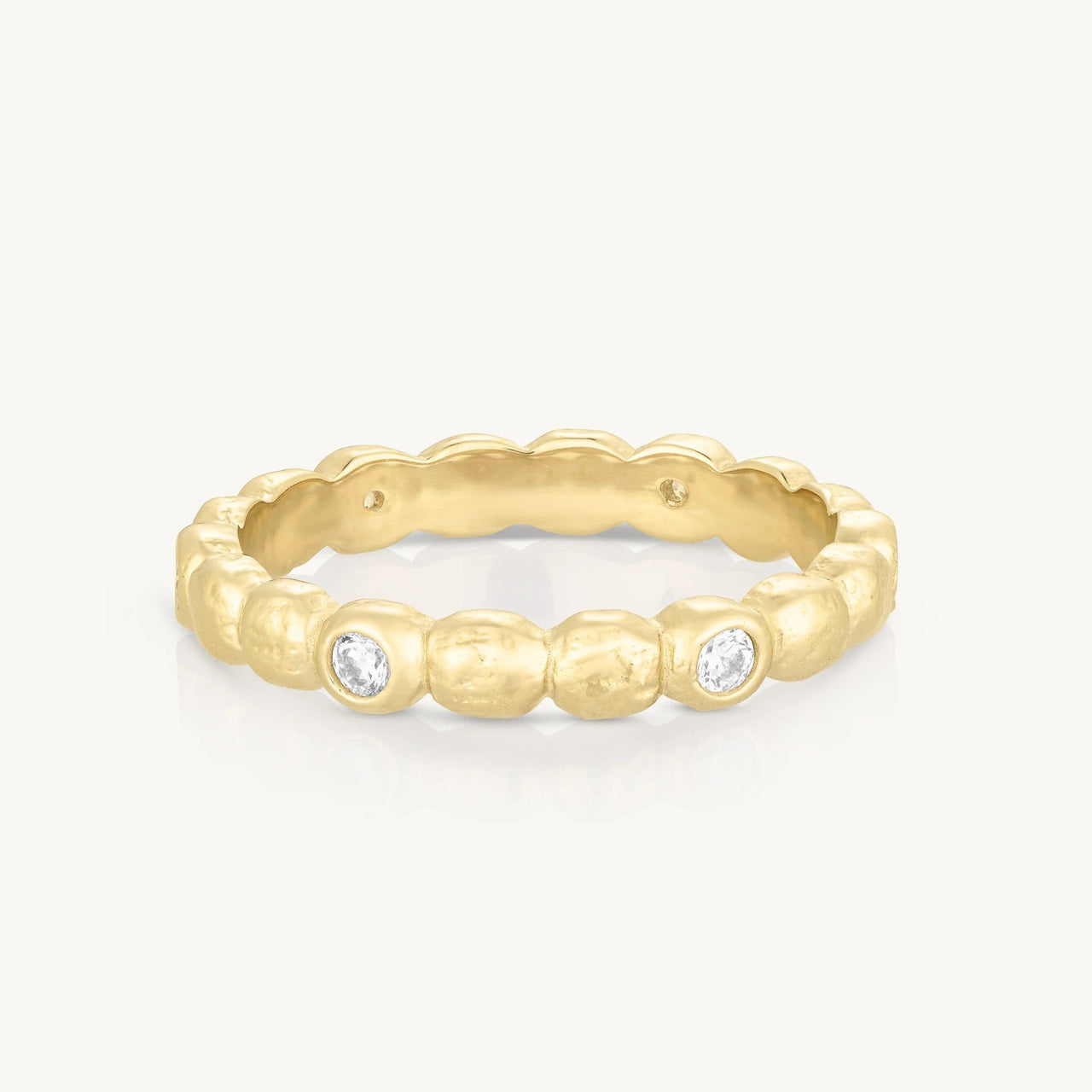 'Stevie' Gold Stacker Ring | Size 8 by ToniMay. Australian Art Prints, Gifts, Fashion and Homewares. Green Door Decor. www.greendoordecor.com.au