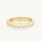 'Stevie' Gold Stacker Ring | Size 9 by ToniMay. Australian Art Prints, Gifts, Fashion and Homewares. Green Door Decor. www.greendoordecor.com.au