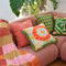Stevie Throw | Pink by KAS Australia. Australian Art Prints, Fashion and Homewares. Green Door Decor. www.greendoordecor.com.au