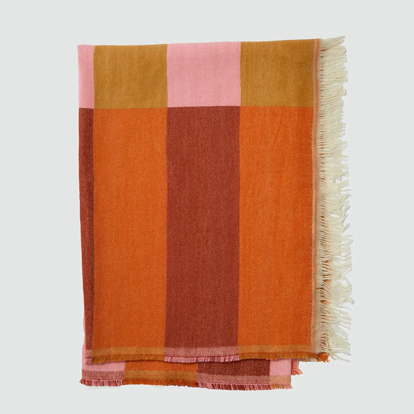 Stevie Throw | Pink by KAS Australia. Australian Art Prints, Fashion and Homewares. Green Door Decor. www.greendoordecor.com.au