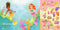 Sticker Doll Dress-Up Book | Mermaids by Peter Pauper Press. Australian Art Prints, Gifts, Fashion and Homewares. Green Door Decor. www.greendoordecor.com.au