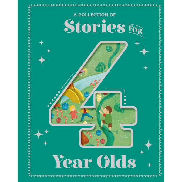 Stories for 4 Year Olds book by Lakepress. Australian Art Prints and Homewares. Green Door Decor. www.greendoordecor.com.au