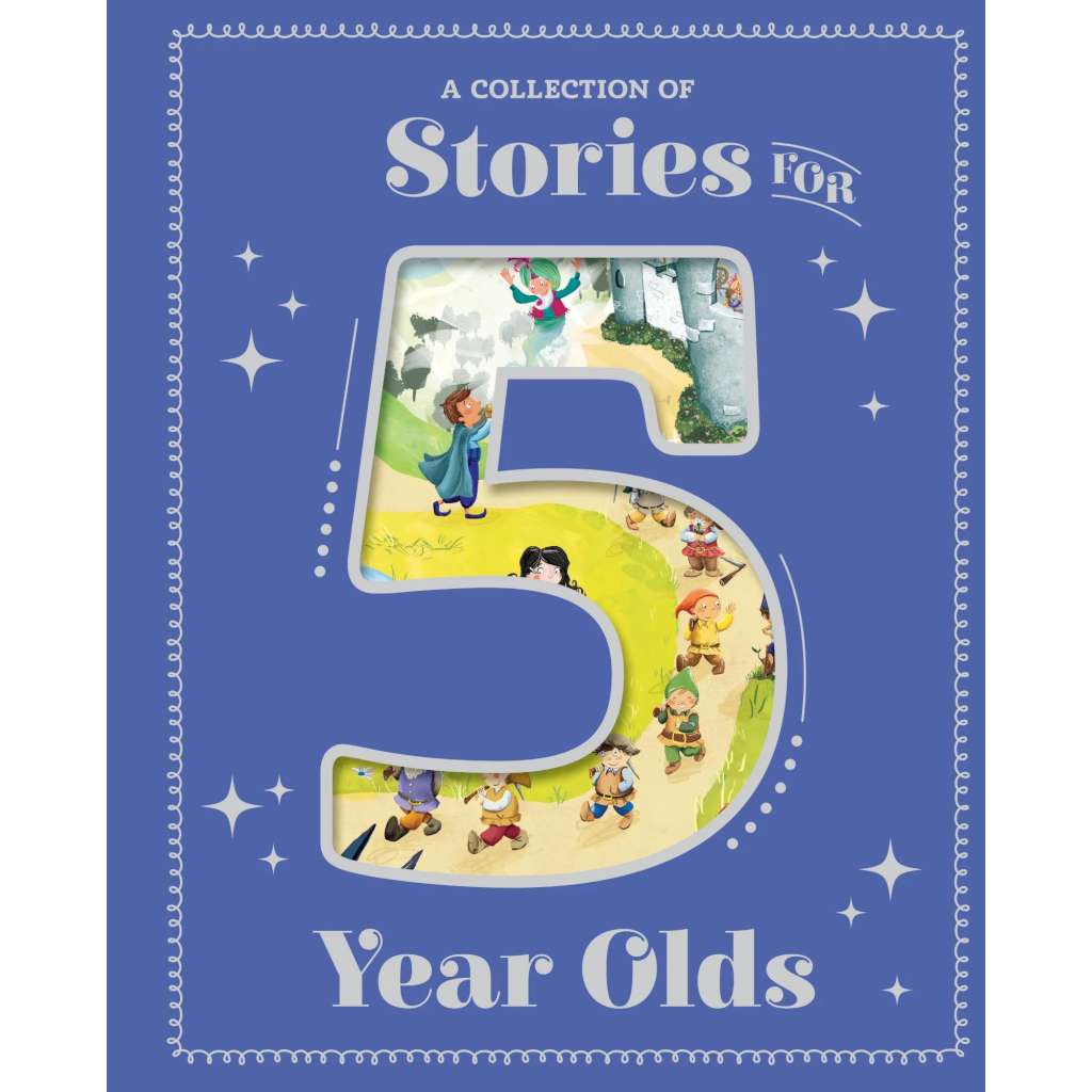 Stories for 5 Year Olds book by Lakepress. Australian Art Prints and Homewares. Green Door Decor. www.greendoordecor.com.au