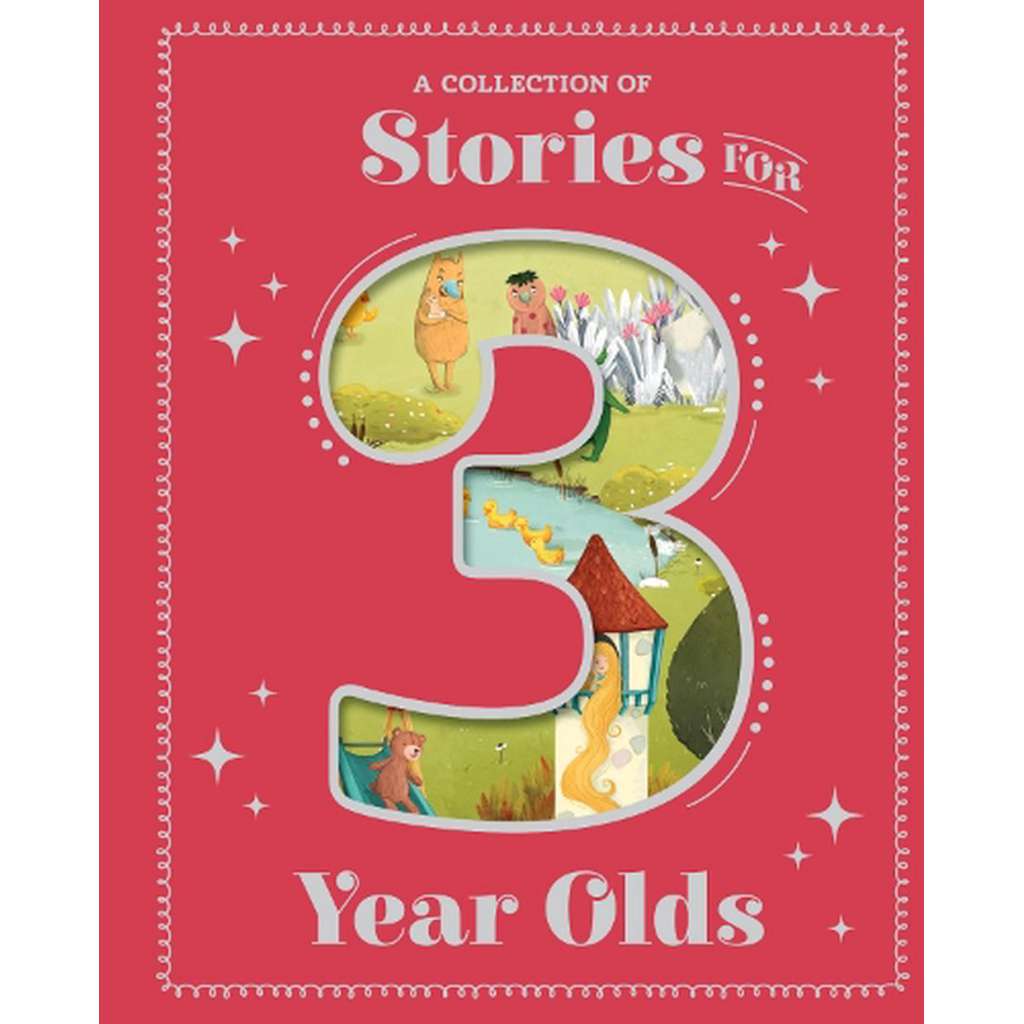 Stories for 3 year Olds book by Lakepress. Australian Art Prints and Homewares. Green Door Decor. www.greendoordecor.com.au