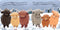 Story Time | Padded Board Book | I Love Being a Highland Cow by Lake Press. Australian Art Prints, Gifts, Fashion and Homewares. Green Door Decor. www.greendoordecor.com.au