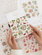 Strawberries Sticker Sheet by Bespoke Letterpress. Australian Art Prints, Gifts, Fashion and Homewares. Green Door Decor. www.greendoordecor.com.au