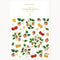 Strawberries Sticker Sheet by Bespoke Letterpress. Australian Art Prints, Gifts, Fashion and Homewares. Green Door Decor. www.greendoordecor.com.au